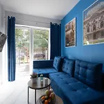 Apartment Blue Garden By Fengshui4u, Prywatny Ogrodek, Bezplatny Parking, Nowy Budynek, Dostep Na Kod Lodz