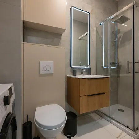 Apartman Blue Garden By Fengshui4u, Prywatny Ogrodek, Bezplatny Parking, Nowy Budynek, Dostep Na Kod Łódź