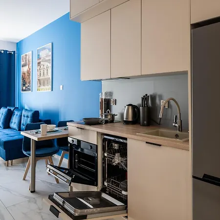 Blue Garden By Fengshui4u, Prywatny Ogrodek, Bezplatny Parking, Nowy Budynek, Dostep Na Kod * Łódź