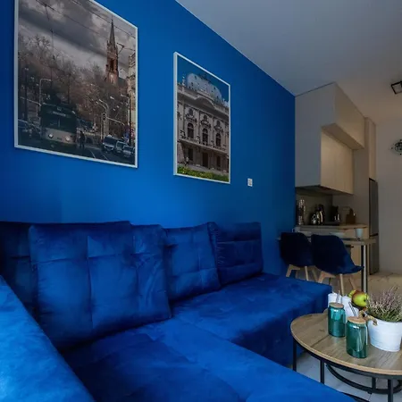 Apartman Blue Garden By Fengshui4u, Prywatny Ogrodek, Bezplatny Parking, Nowy Budynek, Dostep Na Kod *