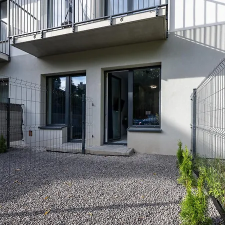 Lejlighed Blue Garden By Fengshui4u, Prywatny Ogrodek, Bezplatny Parking, Nowy Budynek, Dostep Na Kod