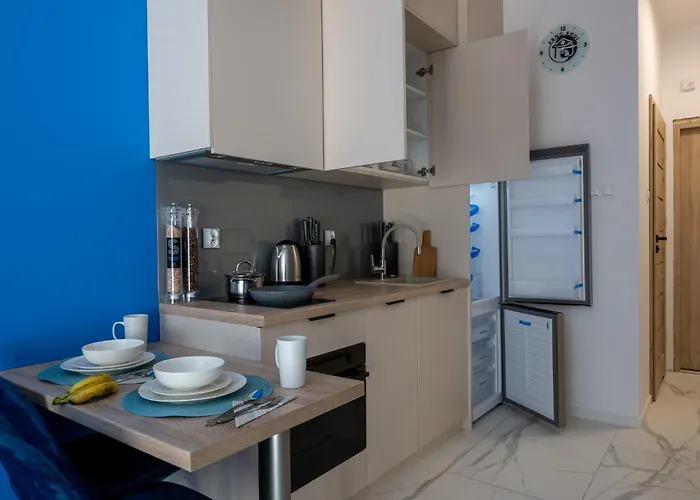 Blue Garden By Fengshui4u, Prywatny Ogrodek, Bezplatny Parking, Nowy Budynek, Dostep Na Kod Apartman Łódź