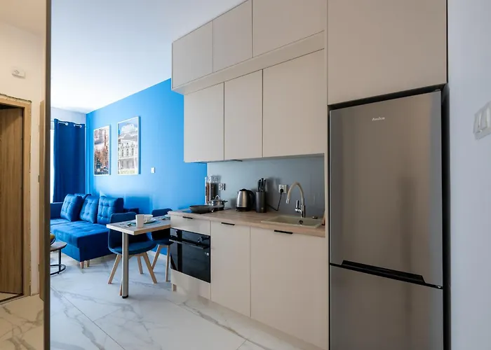 Blue Garden By Fengshui4u, Prywatny Ogrodek, Bezplatny Parking, Nowy Budynek, Dostep Na Kod Апартаменты