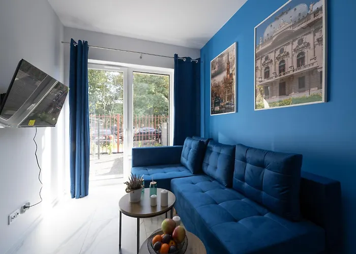 Апартаменты Blue Garden By Fengshui4u, Prywatny Ogrodek, Bezplatny Parking, Nowy Budynek, Dostep Na Kod Лодзь