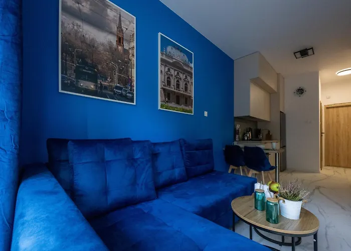 Апартаменты Blue Garden By Fengshui4u, Prywatny Ogrodek, Bezplatny Parking, Nowy Budynek, Dostep Na Kod *