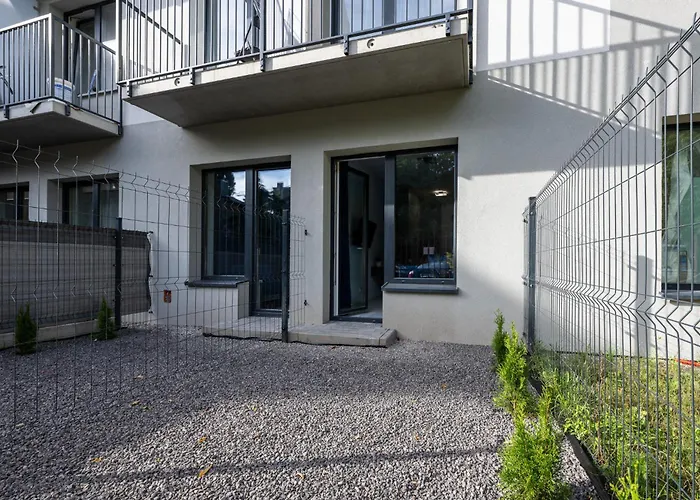 Апартаменты Blue Garden By Fengshui4u, Prywatny Ogrodek, Bezplatny Parking, Nowy Budynek, Dostep Na Kod